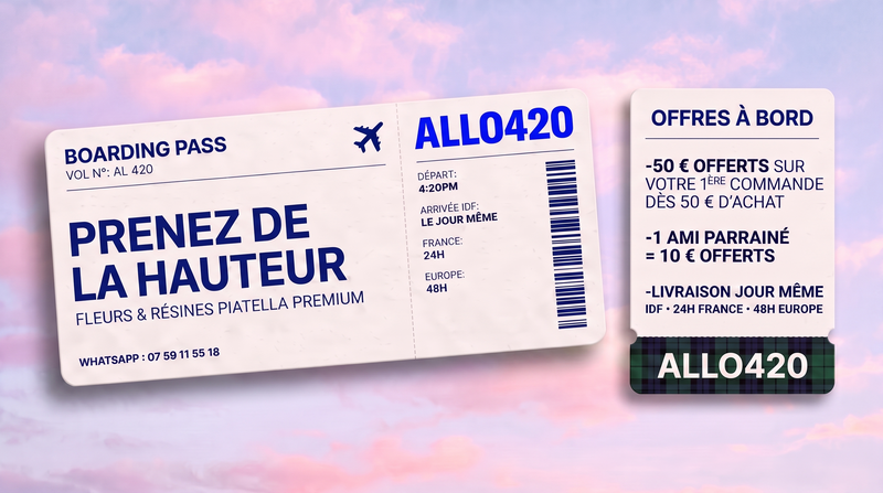 Pourquoi choisir Allo420 ? Qualité, traçabilité et livraison rapide