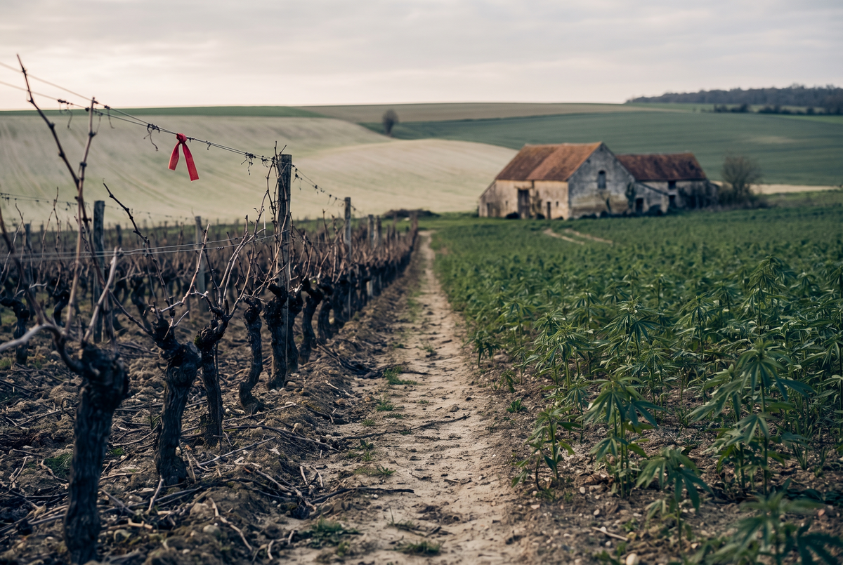 Des vignerons franciliens se diversifient dans le chanvre et les tisanes